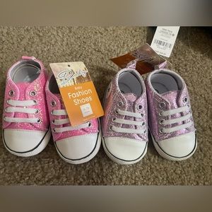 2 pairs of Baby Shoes | Size: 6-12 Months